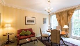 An area to reflect at the private members business club and managed offices in Mayfair