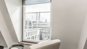 The view of London from a window at the Birchin Lane high-end flexible offices