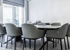A meeting room that can hired at the Birchin Lane high-end flexible offices in London