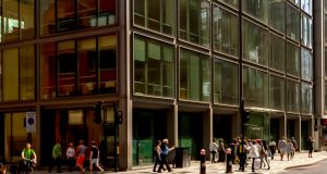 The exterior of the luxury office suites property on Bishopsgate