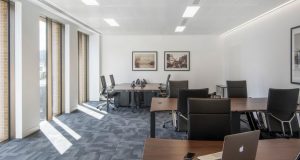 An example of a private serviced office for rent at No. 1 King William Street