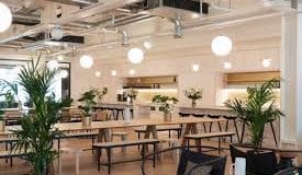 A coworking area at Victoria House in Holborn