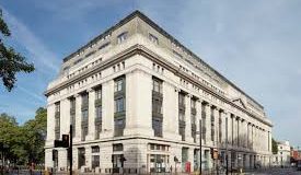 The exterior of the Victoria House office building in Holborn