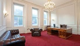 A seating area at the luxury serviced offices on Piccadilly