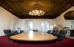 A boardroom that can be hired at the luxury serviced offices on Piccadilly in Mayfair