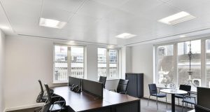 A private suite available to rent at the office space on Gresham Street