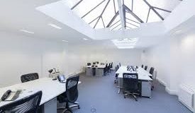 A bright and airy private suite at the boutique office space in Mayfair