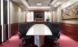 A boardroom that can be hired by the hour at the corporate HQ office space in Mayfair