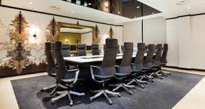 A meeting room that can be hired by the hour at the Office Space in Mayfair on Brick Street