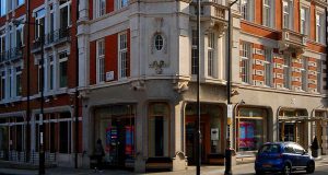 An exterior shot of the luxury flexible offices in Mayfair