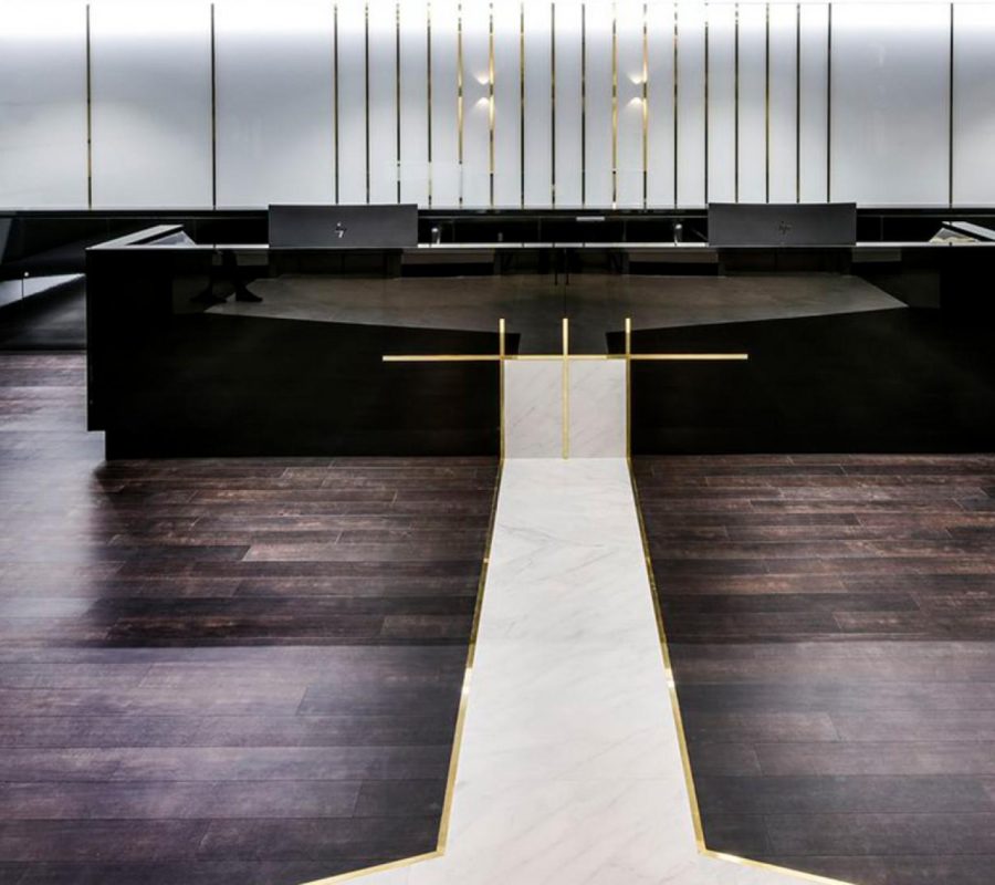 The reception area of the luxury flexible offices in Mayfair