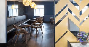 A relaxed seating area at the luxury flexible offices in Mayfair