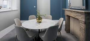 A small meeting room at the office space on Henrietta Street in Covent Garden
