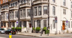 External shot of the First Class Office Space in Belgravia