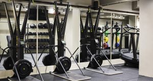The gym area at Douglas House