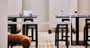 Coworking desk spaces at Douglas House in Fitzrovia