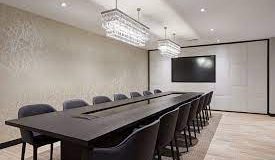 A meeting room that can be hired in the Office Space in the City Fringe