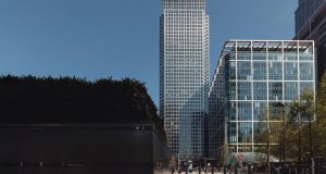 One Canada Square Office Tower in Canary Wharf