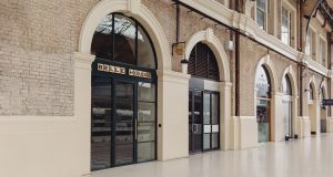 The entrance to the Luxury Serviced Offices in Victoria Station