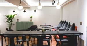 Coworking desk spaces at London Victoria Station