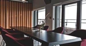 A meeting room for hire at Tintagel House in Vauxhall