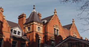 The red brick gables of Marylebone Station