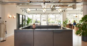 The welcome area at Orion House in Covent Garden