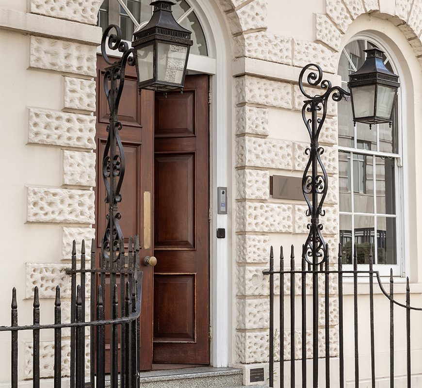 Exterior of Luxury Serviced Office Space in Marylebone