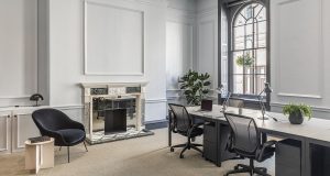 A private serviced office for rent at 7 Stratford Place in Marylebone
