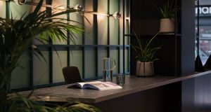 A chill-out zone at the statement office space in Soho