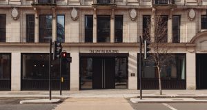 The entrance to The Smiths Building in Marylebone