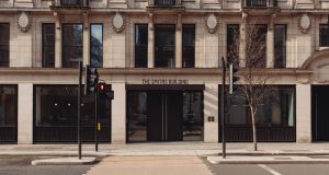 The entrance to The Smiths Building in Marylebone