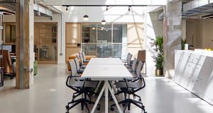 Collaboration space for hire at The Smiths Building on Great Portland Street in Marylebone
