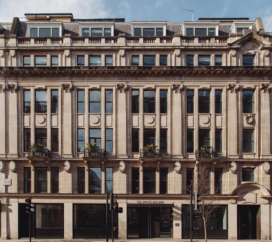 The Smiths Building on Great Portland Street