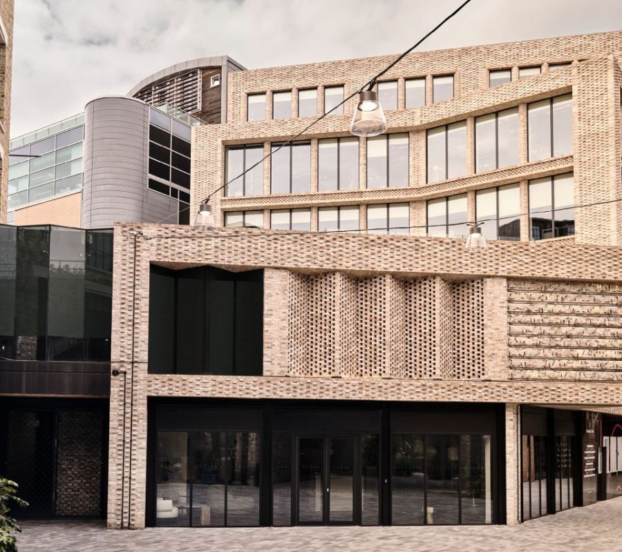 Exterior of Cool Office Building in London