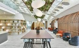 Co-working desks for rent at Berkeley Square House in Mayfair