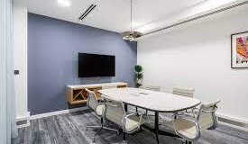 A meeting room for hire on Berkeley Square in Mayfair