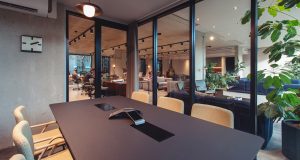 Collaboration space for hire at York House luxe office building on Pentonville Road