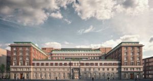 Exterior Wide Angle of Chancery House Flexible Workspace Building in Holborn