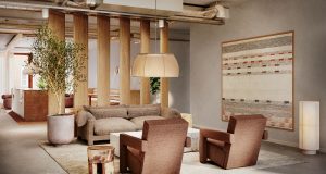Premium furniture and design touches at Chancery House in Holborn in London