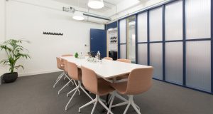 A meeting room for 10 people at 133 Whitechapel High Street in East Aldgate