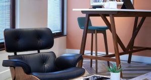 Eames chairs at the luxury office space in St Paul’s