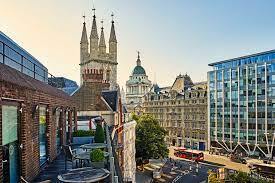 The Stunning Roof Terrace Overlooking St Paul's Cathedral