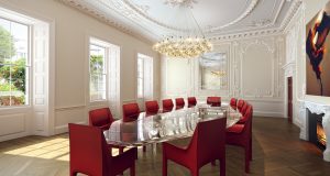 A spectacular board meeting room at No. 5 St James's Square