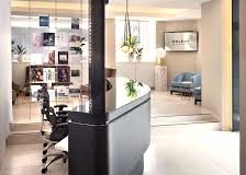 The welcome area at the Premium Workspace on Hanover Square in Mayfair