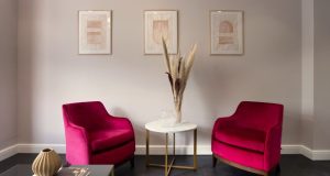 A seating area at the Premium Workspace in Mayfair on Hanover Square